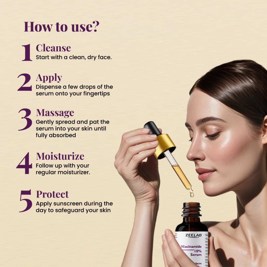 Niacinamide 10% Face Serum | Helps Reduce Pores & Improve Skin Brightness