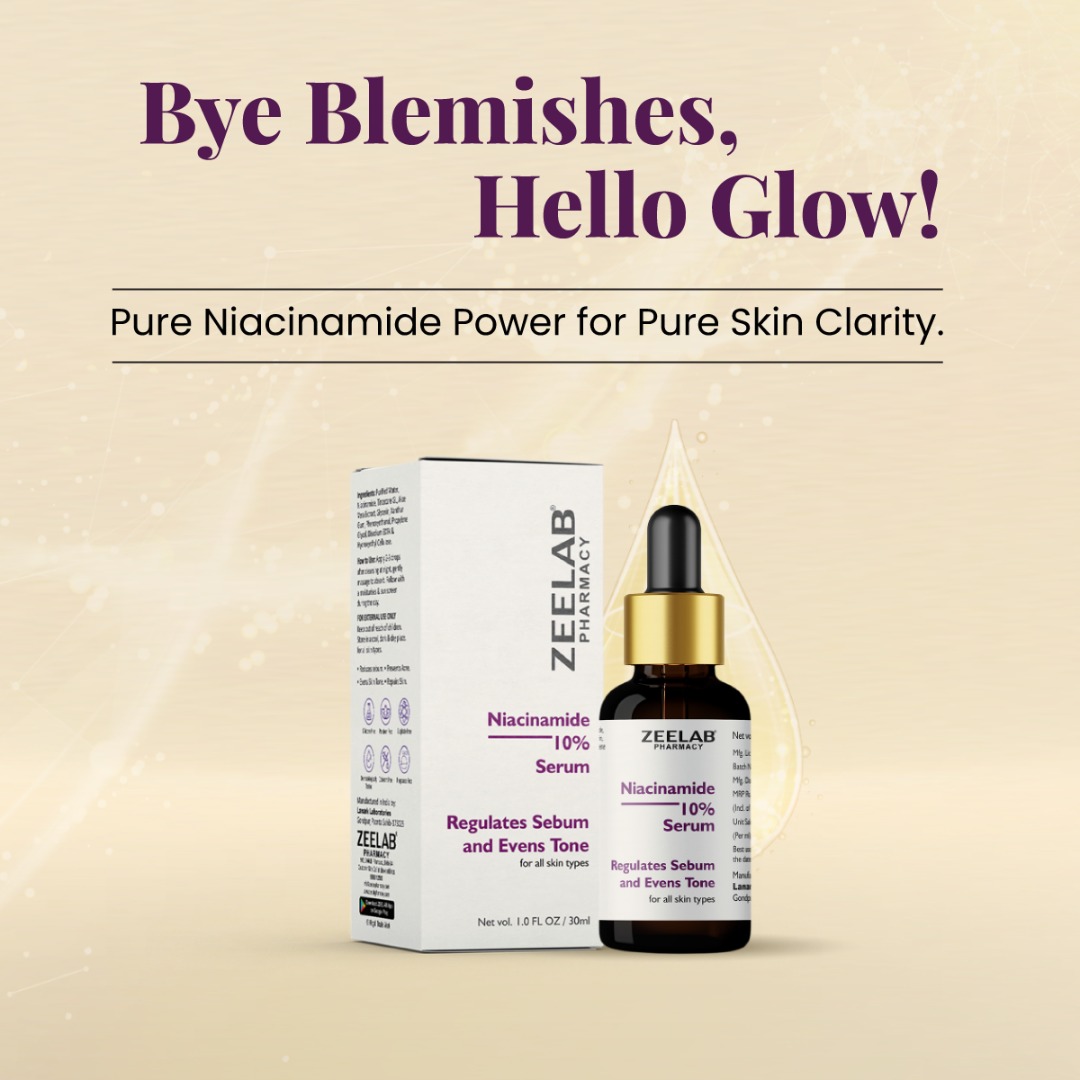 Niacinamide 10% Face Serum | Helps Reduce Pores & Improve Skin Brightness
