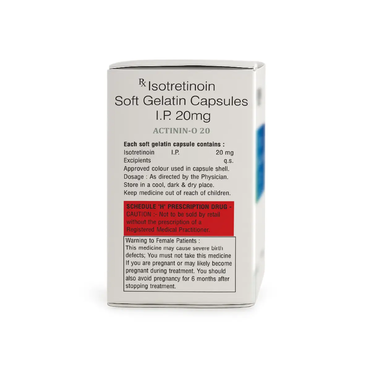 Actinin O 20 Capsule