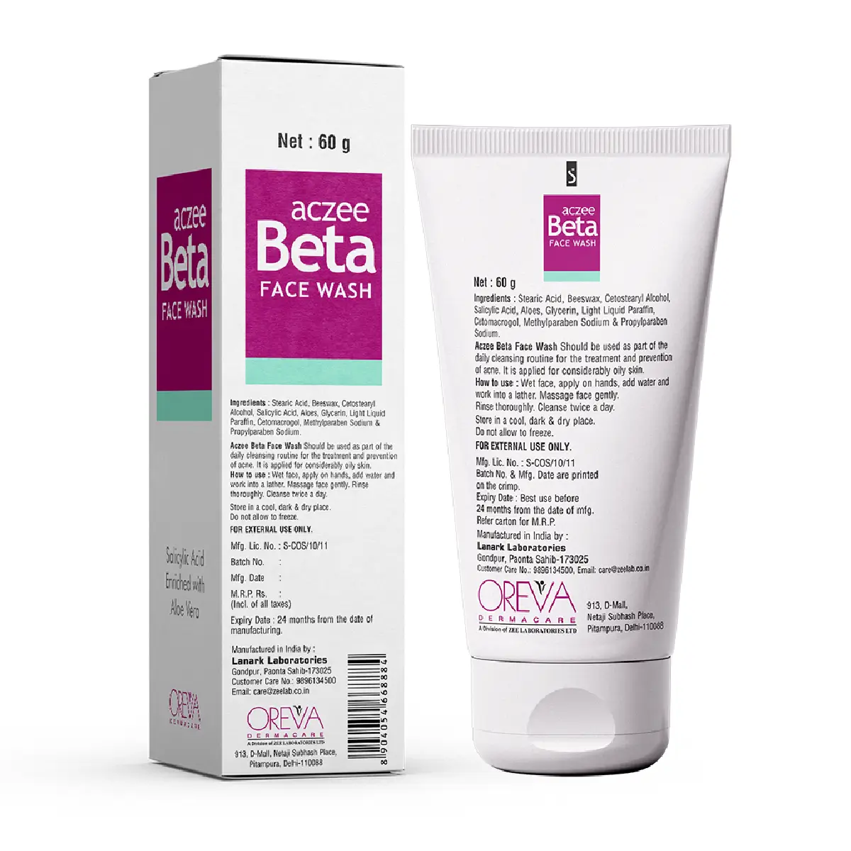 Aczee Beta Face Wash