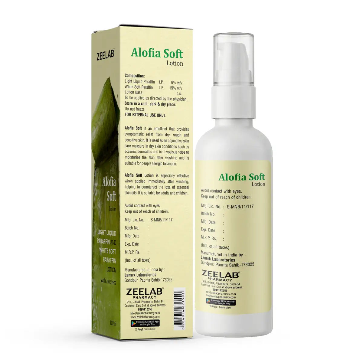 Alofia Soft Lotion 100ml | Daily Dry Skin Protection