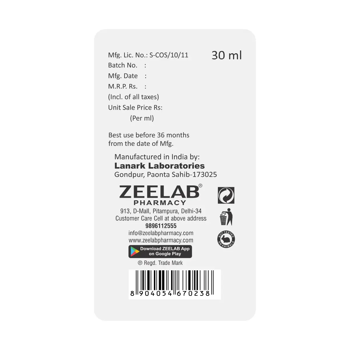 1RX Alpha Arbutin 2% Face Serum 30ml