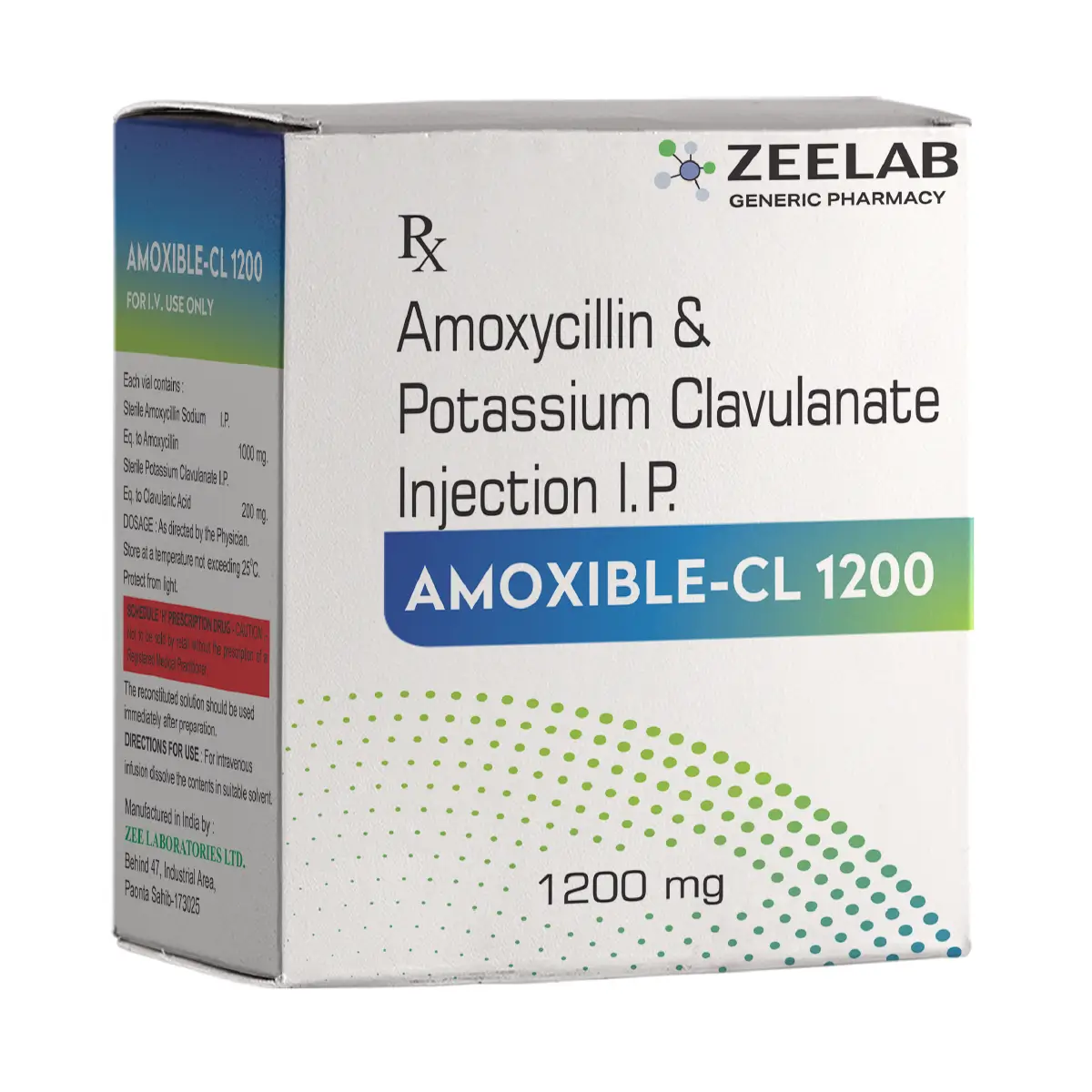Amoxible CL 1200 Antibiotic Injection