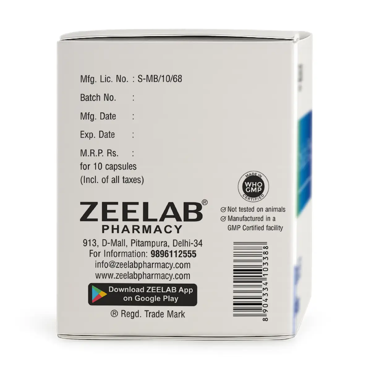 Ampicix 250 Antibiotic Capsule
