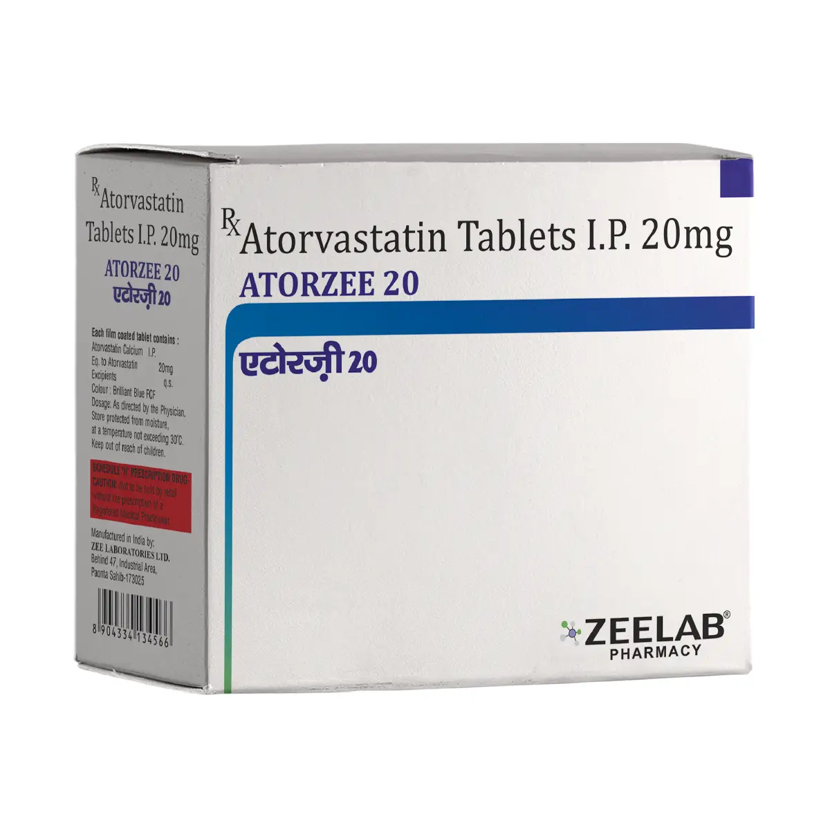 Atorzee 20 Tablet