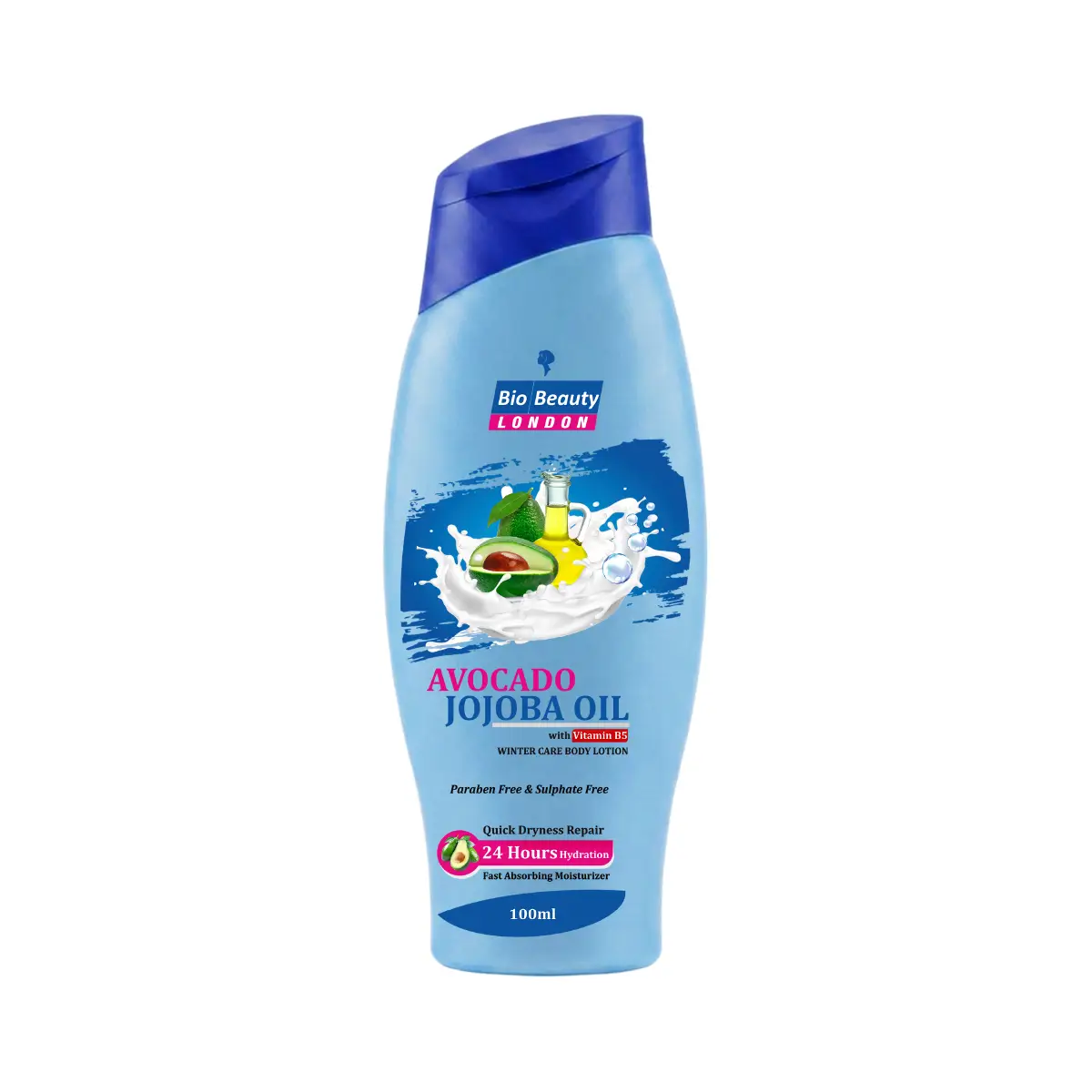 Avocado Jojoba Oil Body Lotion With Vitamin B5
