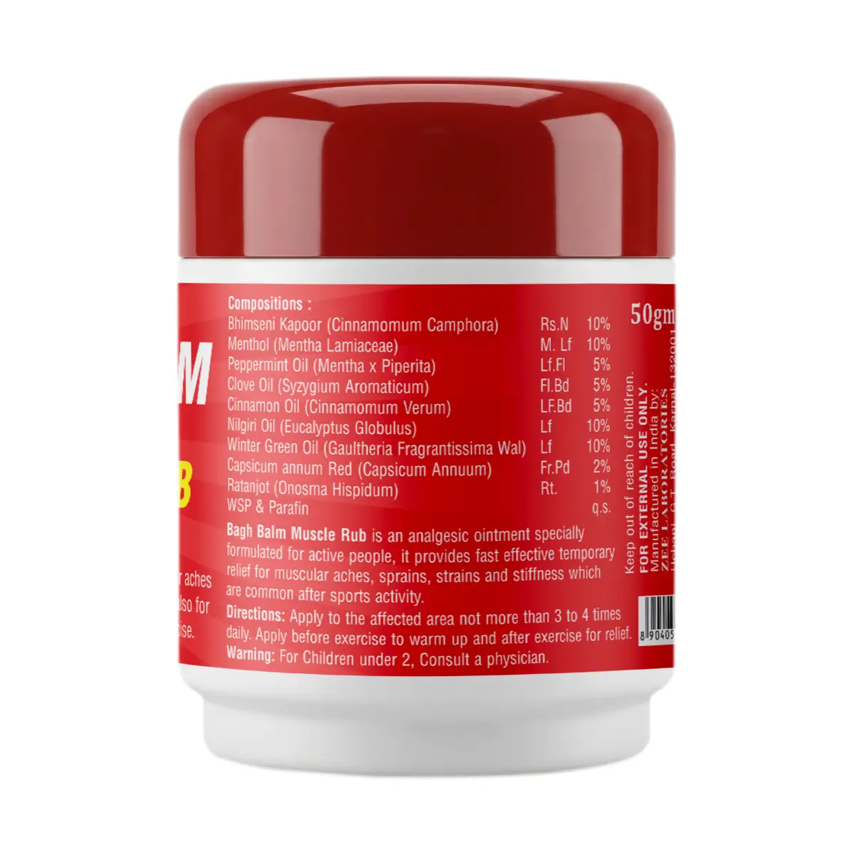 Zeelab Bagh Balm | For Joint Pain & Muscle Relief