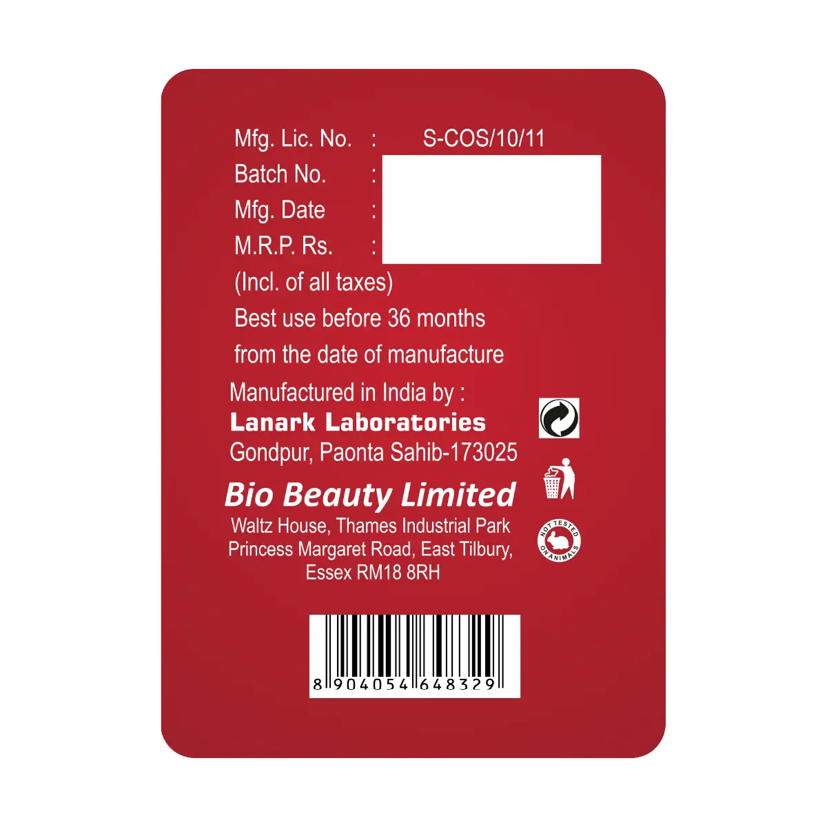 Bio Beauty Rose Face Wash with Pomegranate