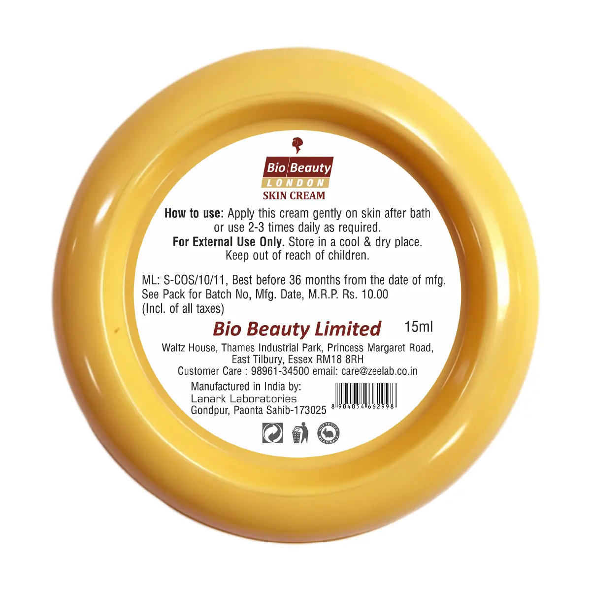 Bio Beauty Saffron & Almond Nourishing Skin Cream