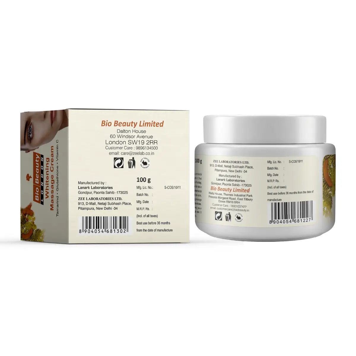 Bio Beauty Whitening Massage Cream