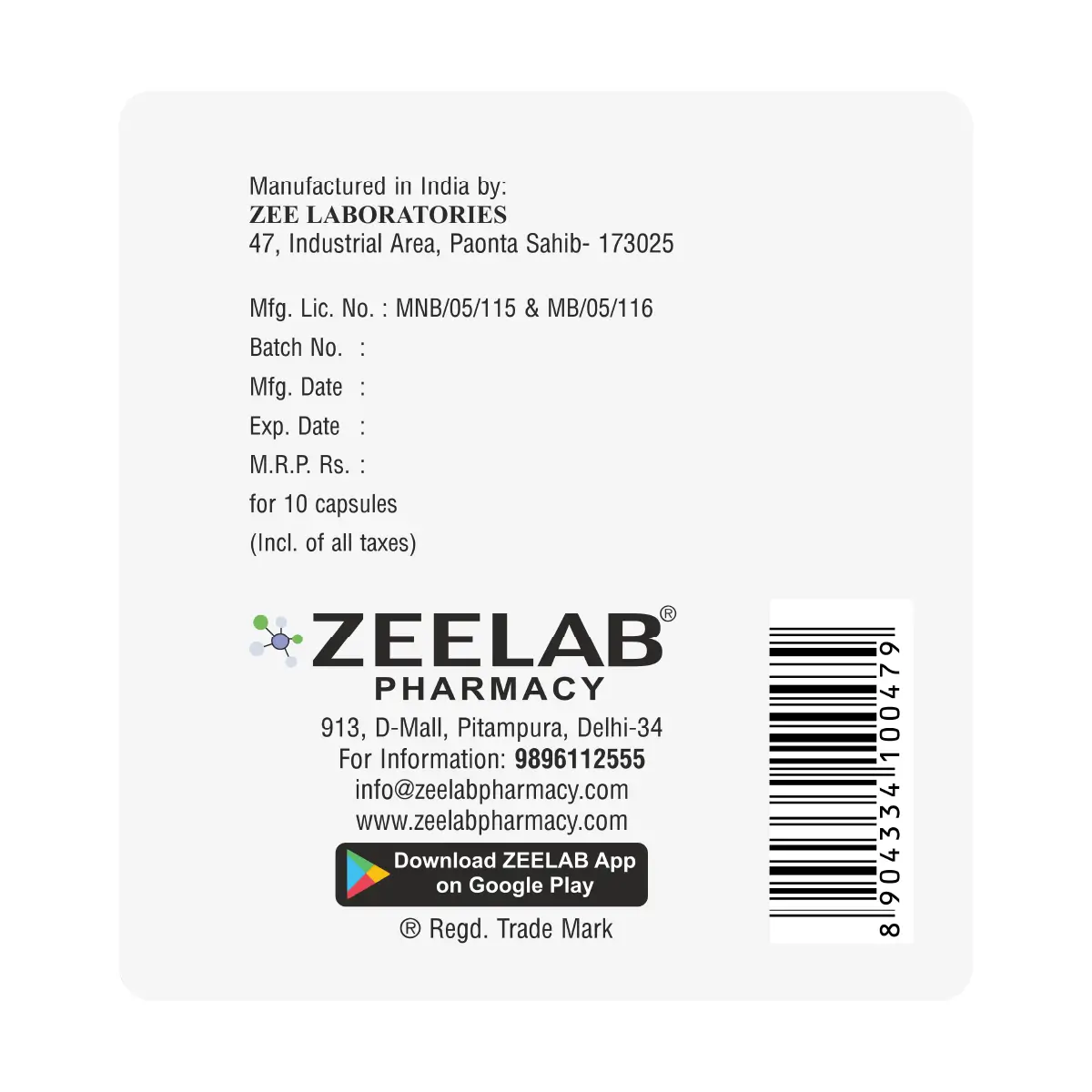 Bioticas Prebiotic & Probiotic Capsule | Supports Digestive & Gut Health