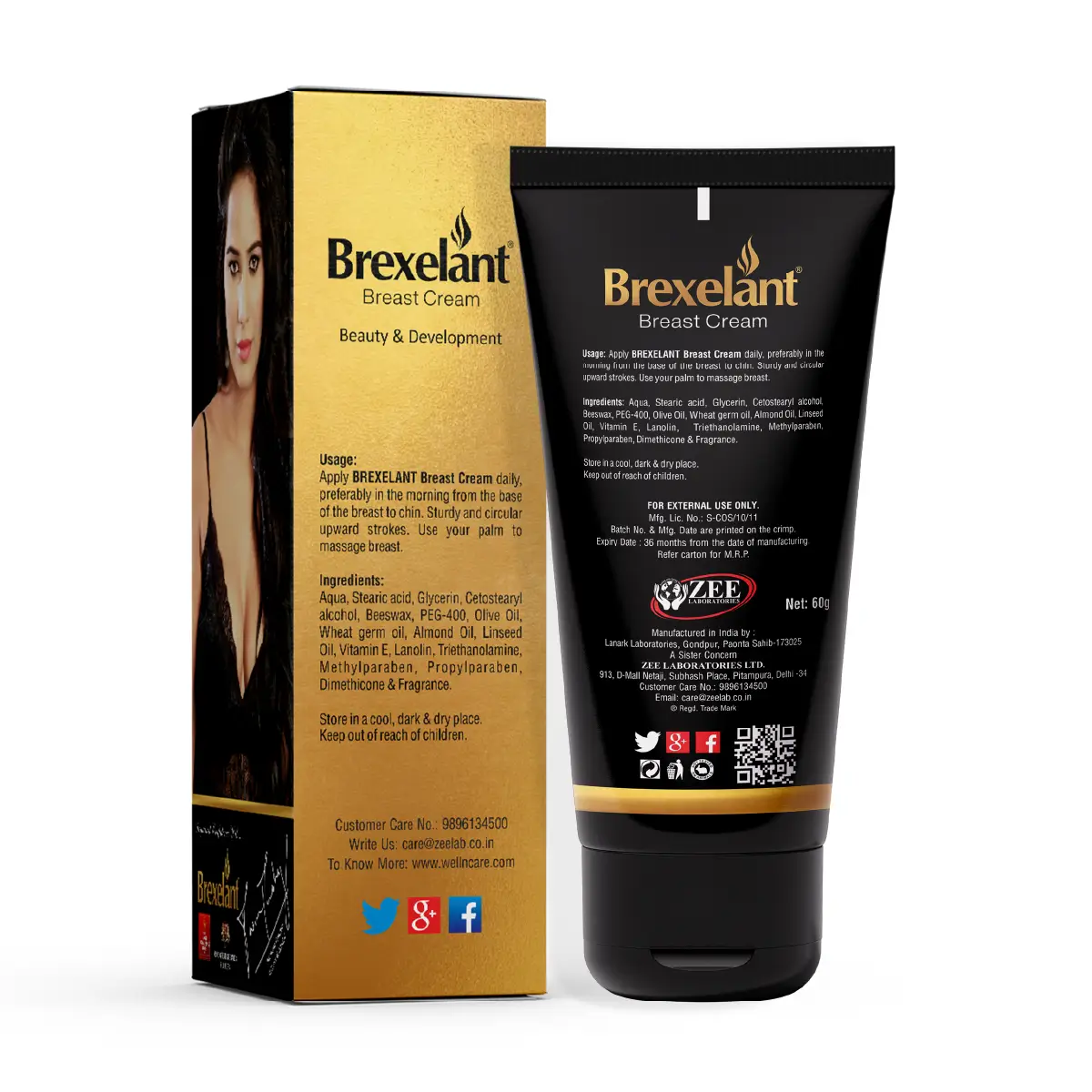 Brexelant Breast Cream with Vitamin E