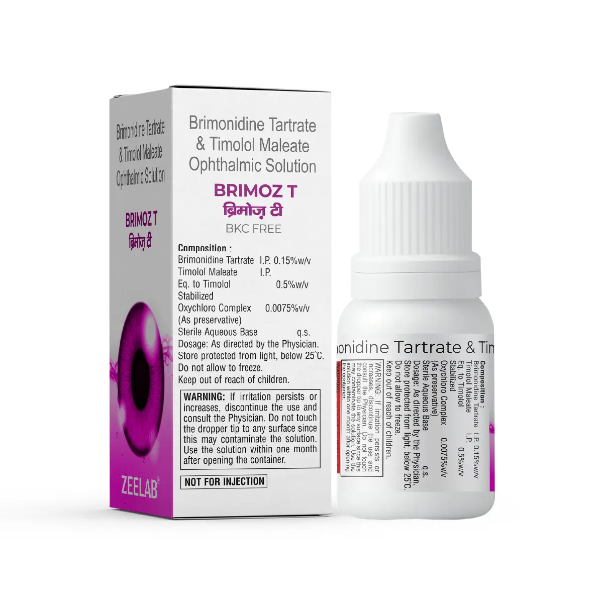 Brimoz T Eye Drops