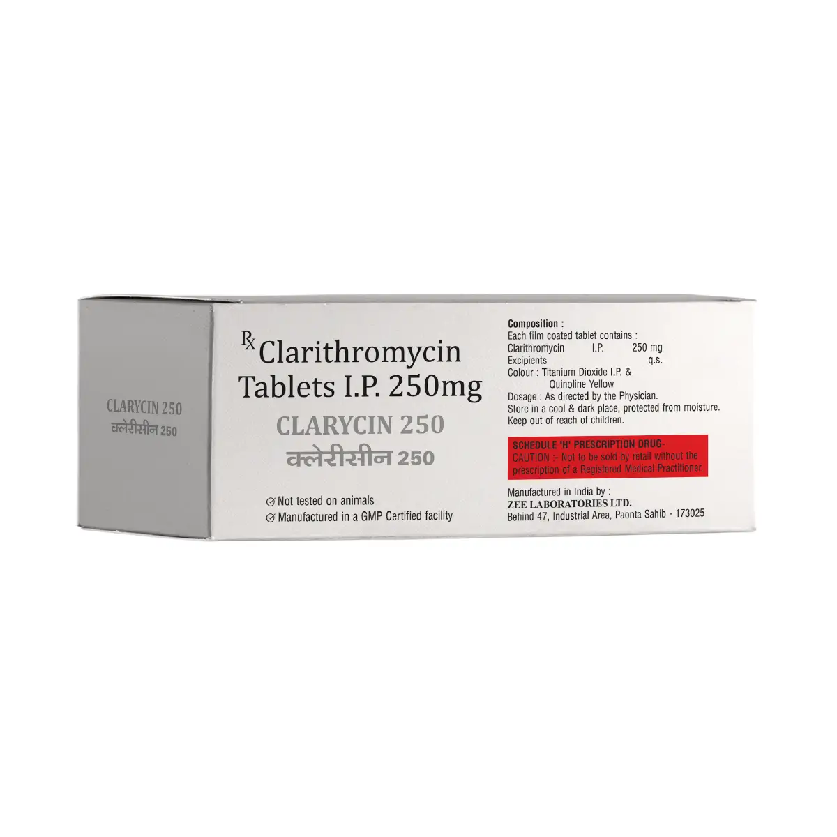 Clarycin 250 Antibiotic Tablet
