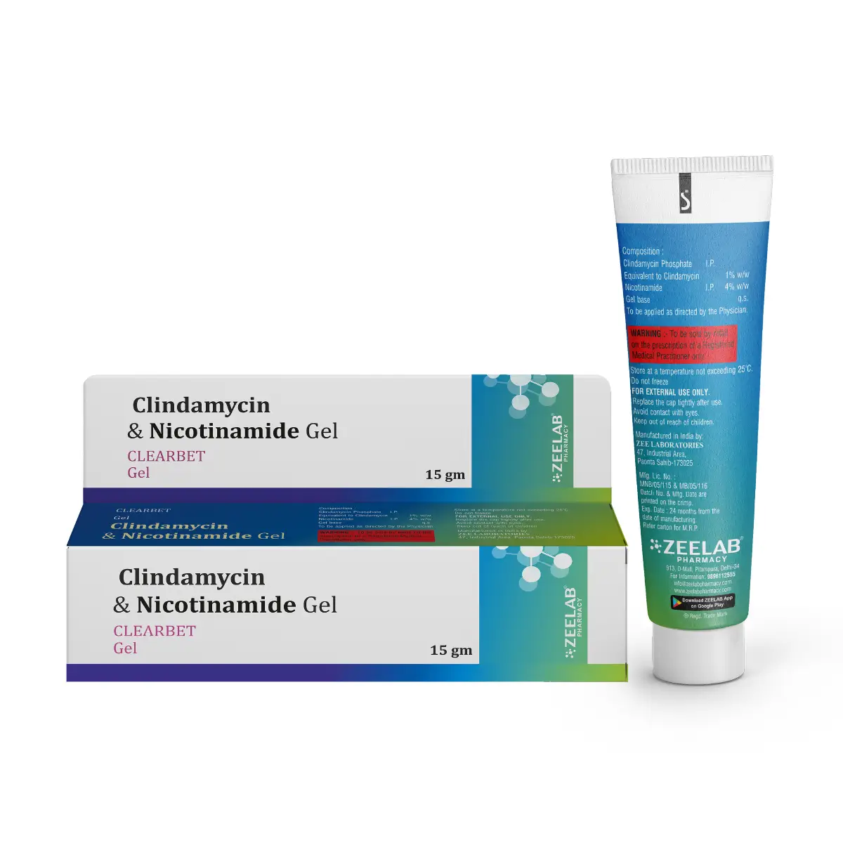 Clearbet Anti Acne Gel 15 gm | Helps Reduce Pimples & Acne Breakouts
