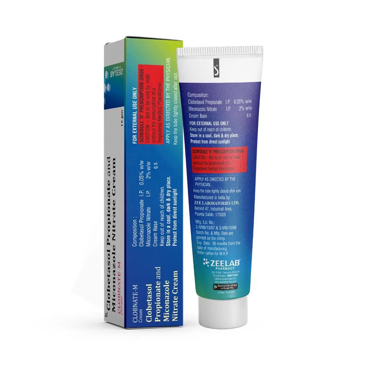 Clobnate M Skin Infections Cream