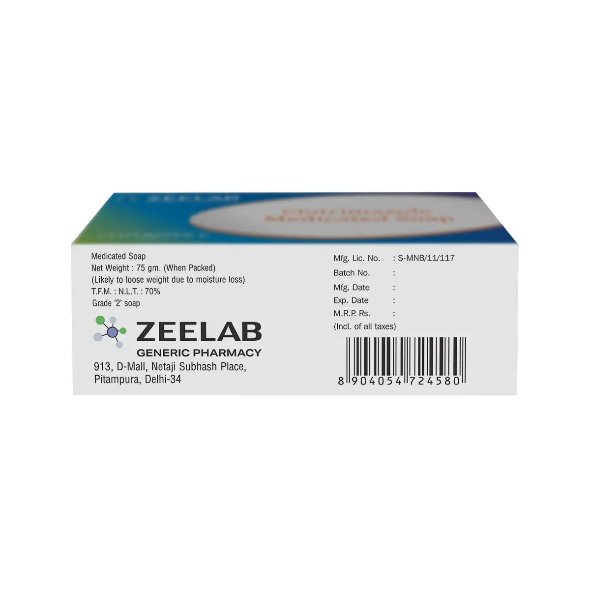 Clotrizee C Soap for Fungal Infection