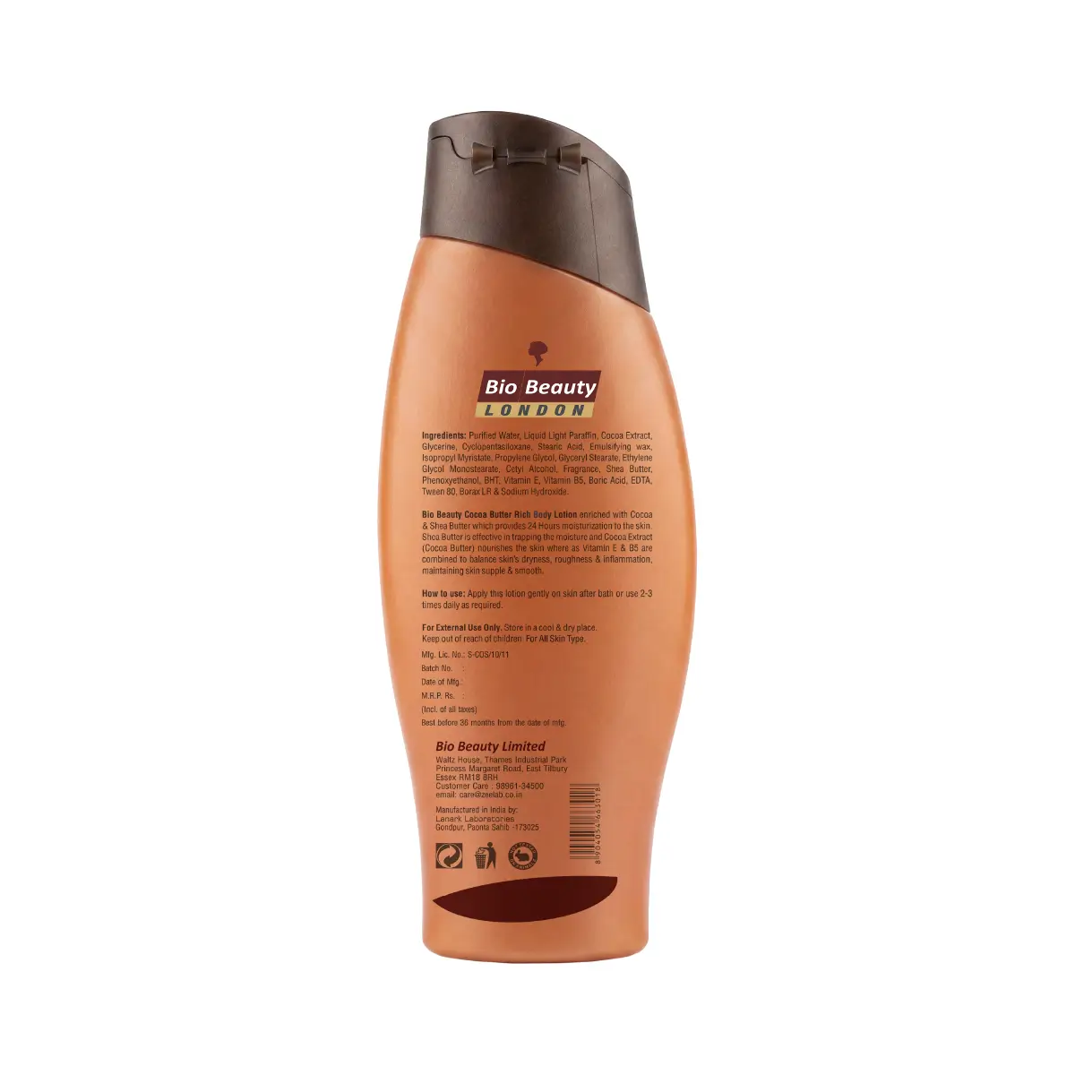 Cocoa Butter Rich Body Lotion With Vitamin B5