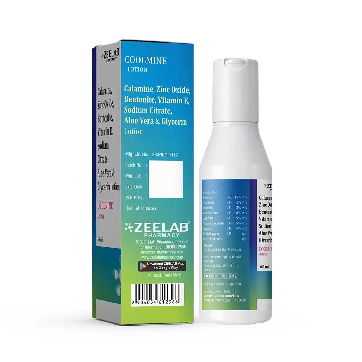 Coolmine Lotion | Soothing Skin Care & Cooling Comfort