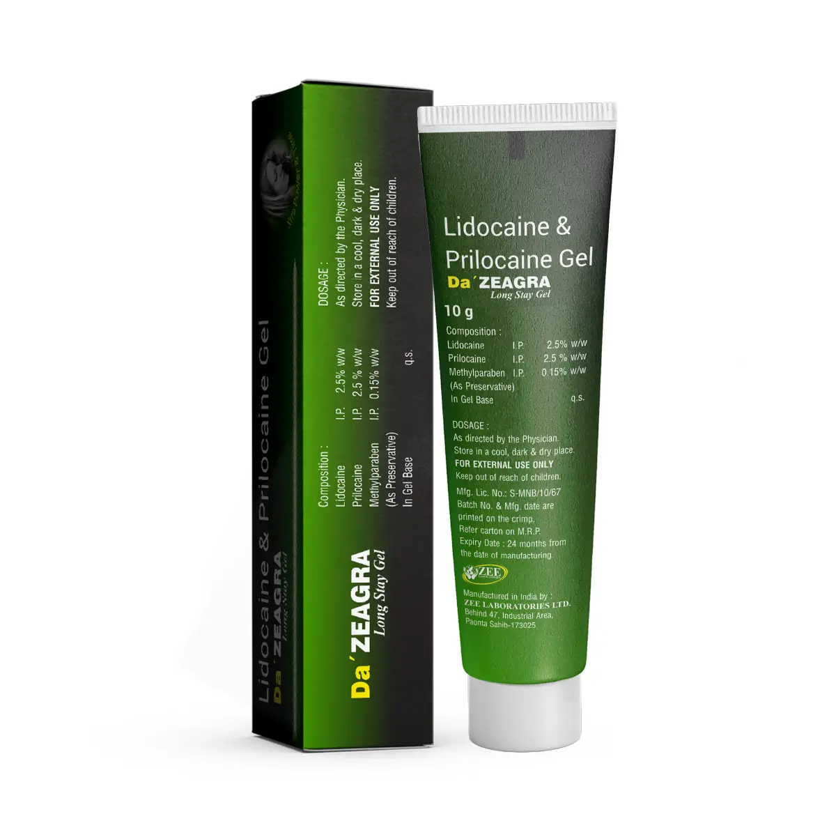 Da ZEAGRA Long Stay Gel