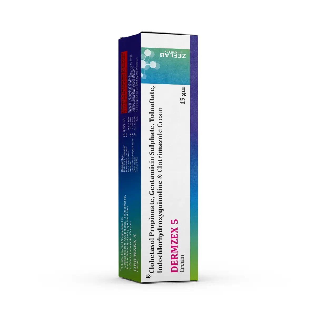 Dermzex-5 Ointment | Fungal Skin Rash & Itching