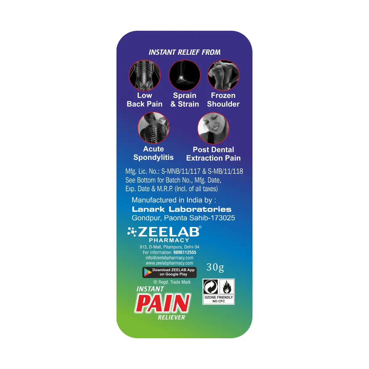 Dicamol Spray 30 gm | Relieves Muscle Ache, Joint Pain & Inflammation