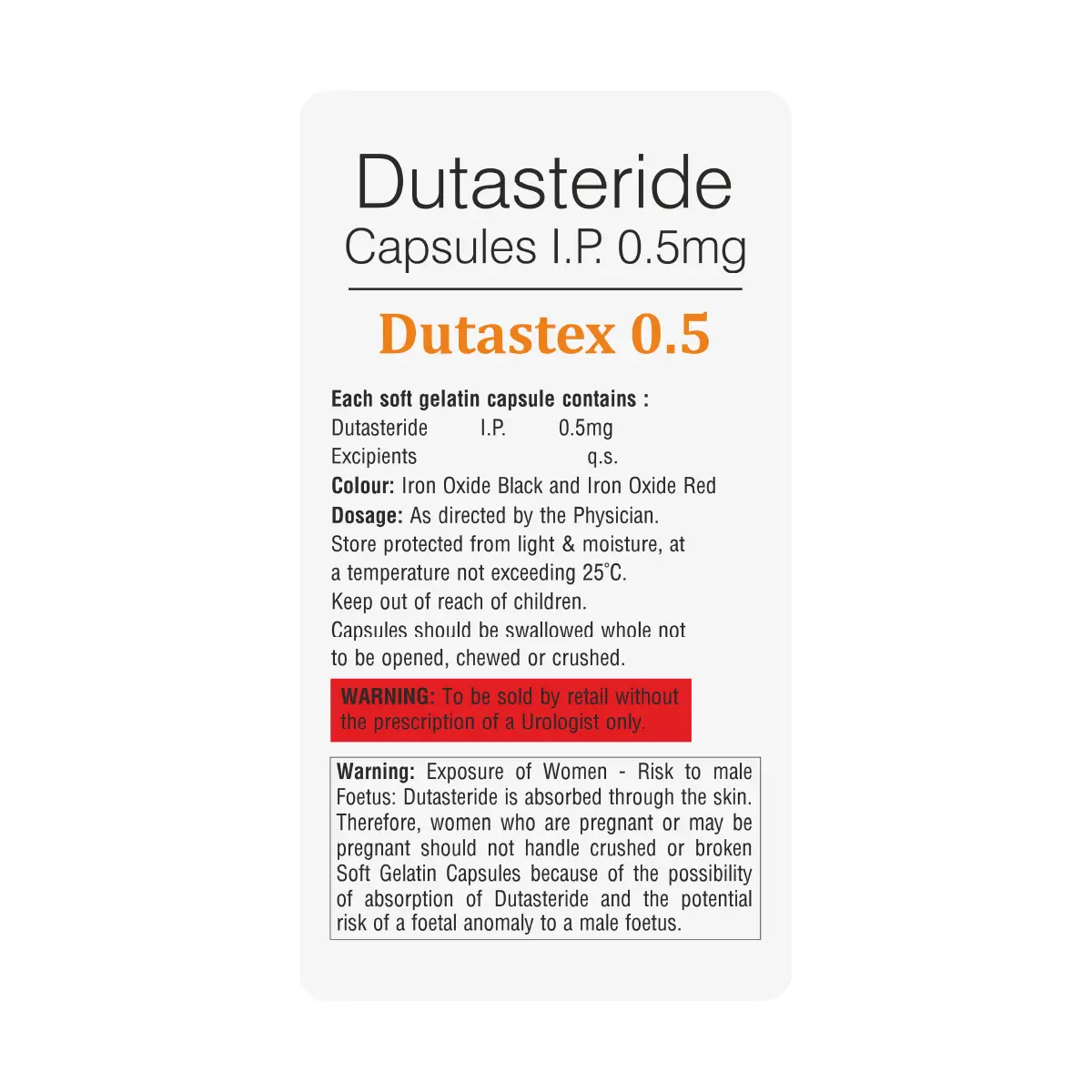 Dutastex 0.5 Capsule