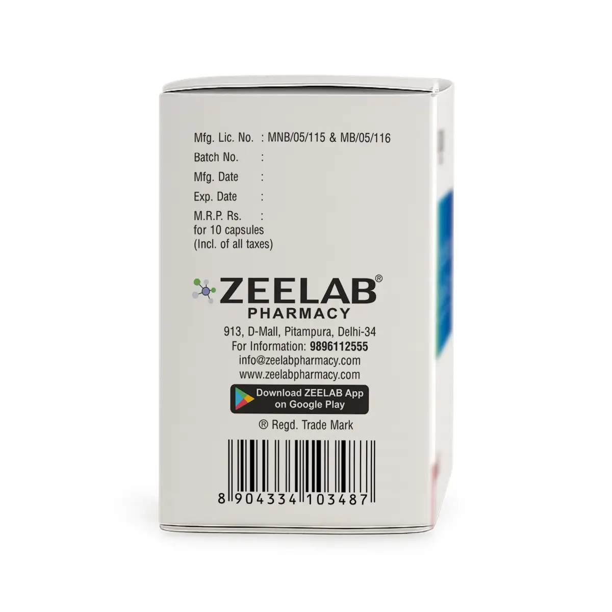 Eszone DSR Hyperacidity Capsule