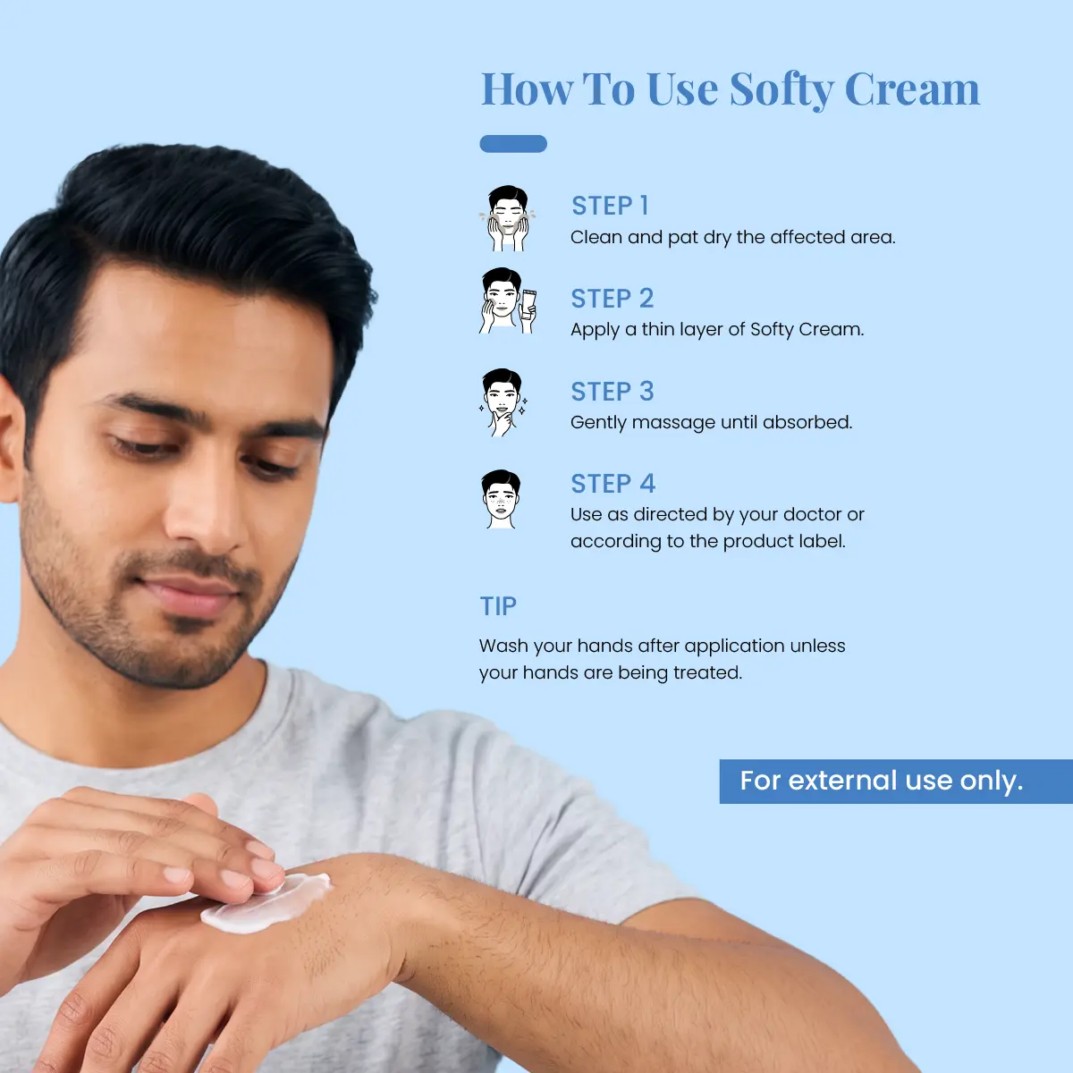 softy cream for thickened skin