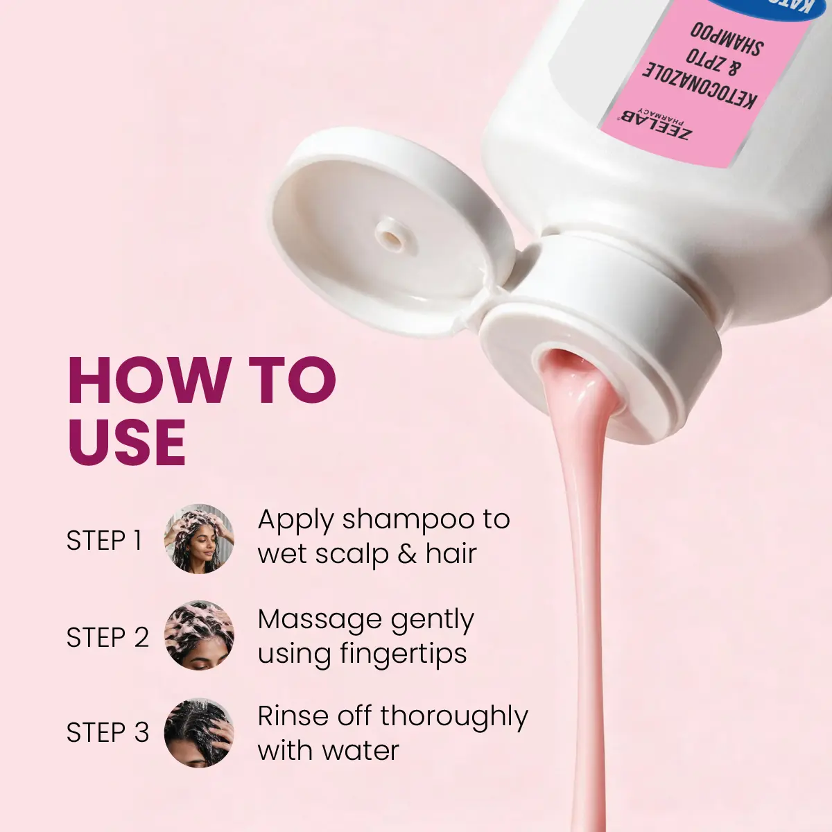 katcon plus shampoo how to use