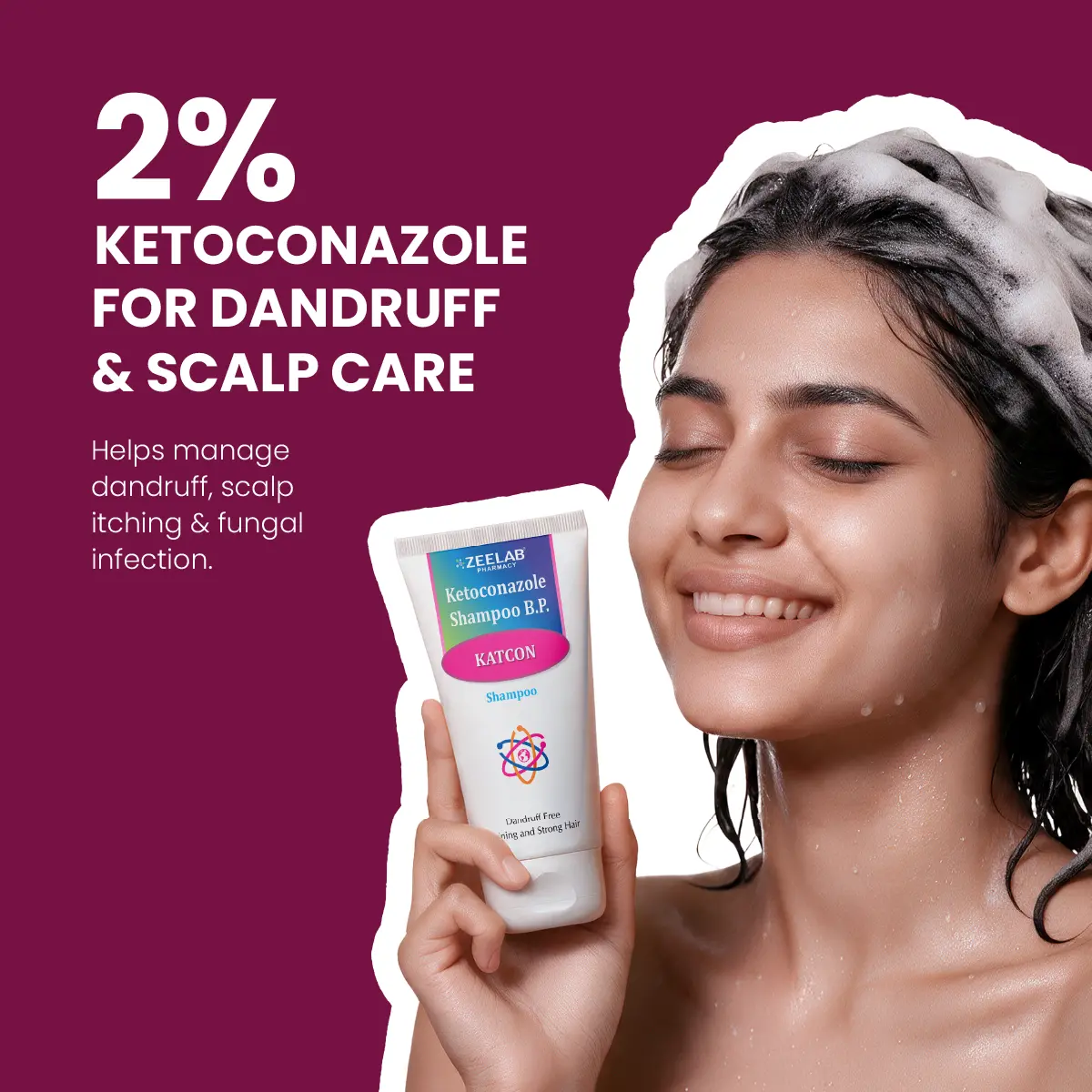 zeelab ketoconazole 2% shampoo for dandruff