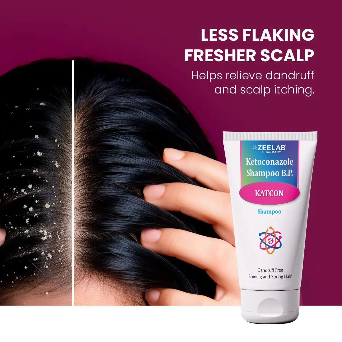 zeelab ketoconazole shampoo for dandruff control