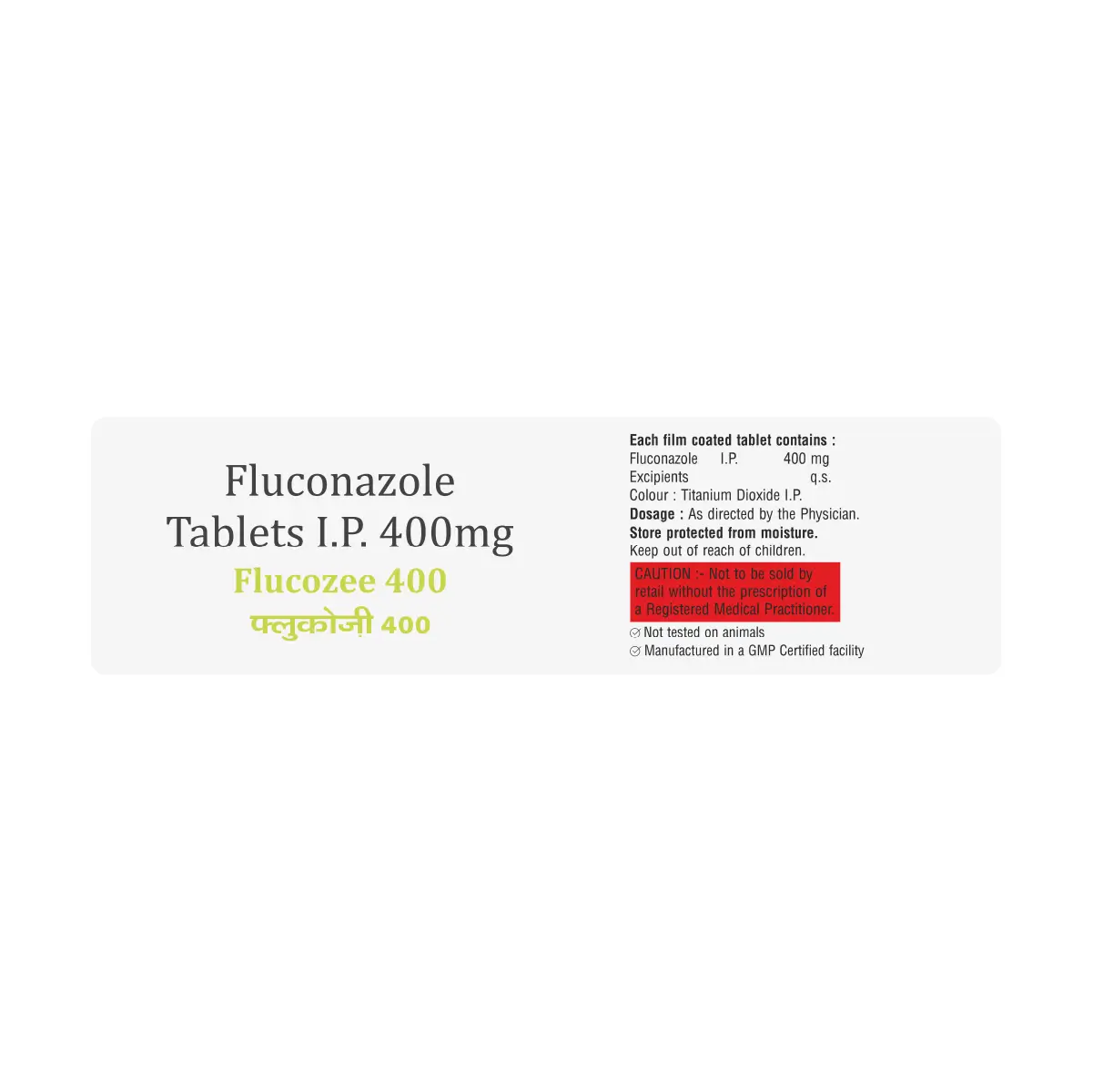 Flucozee 400 Antifungal Tablet