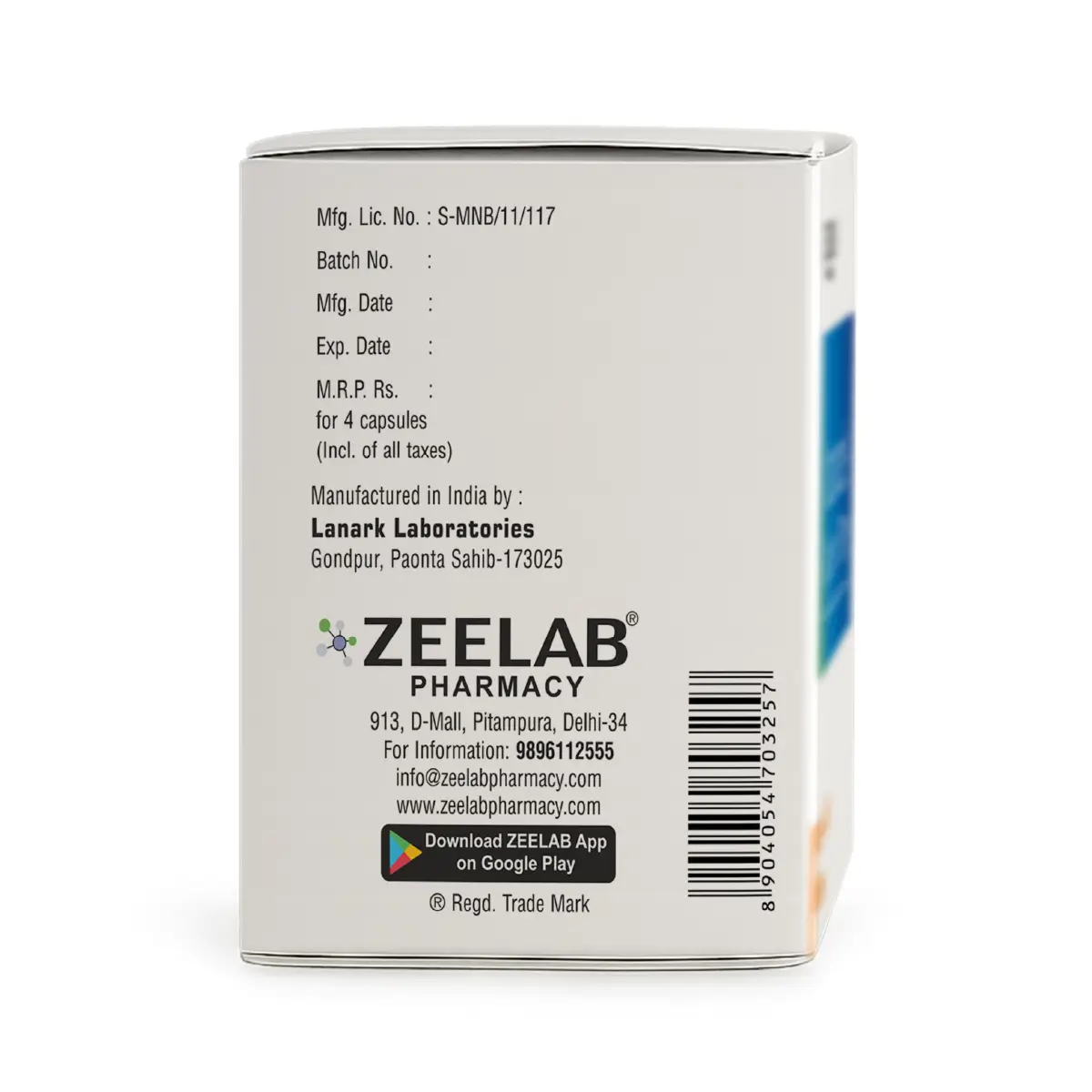 Fungizee 200 Capsule Manufactured By 