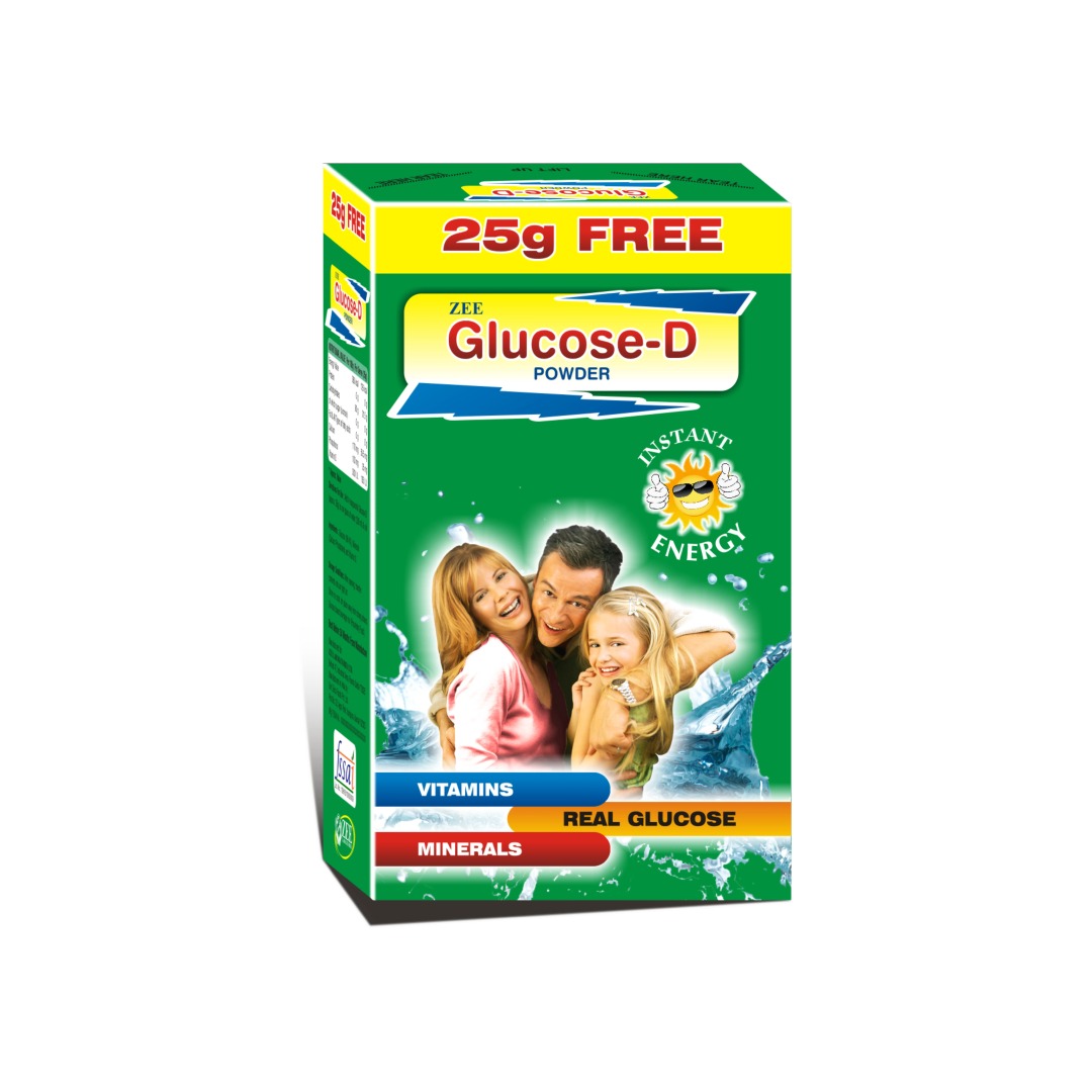Zee Glucose D Powder 100 gm | Instant Energy Boost & Fluid Balance