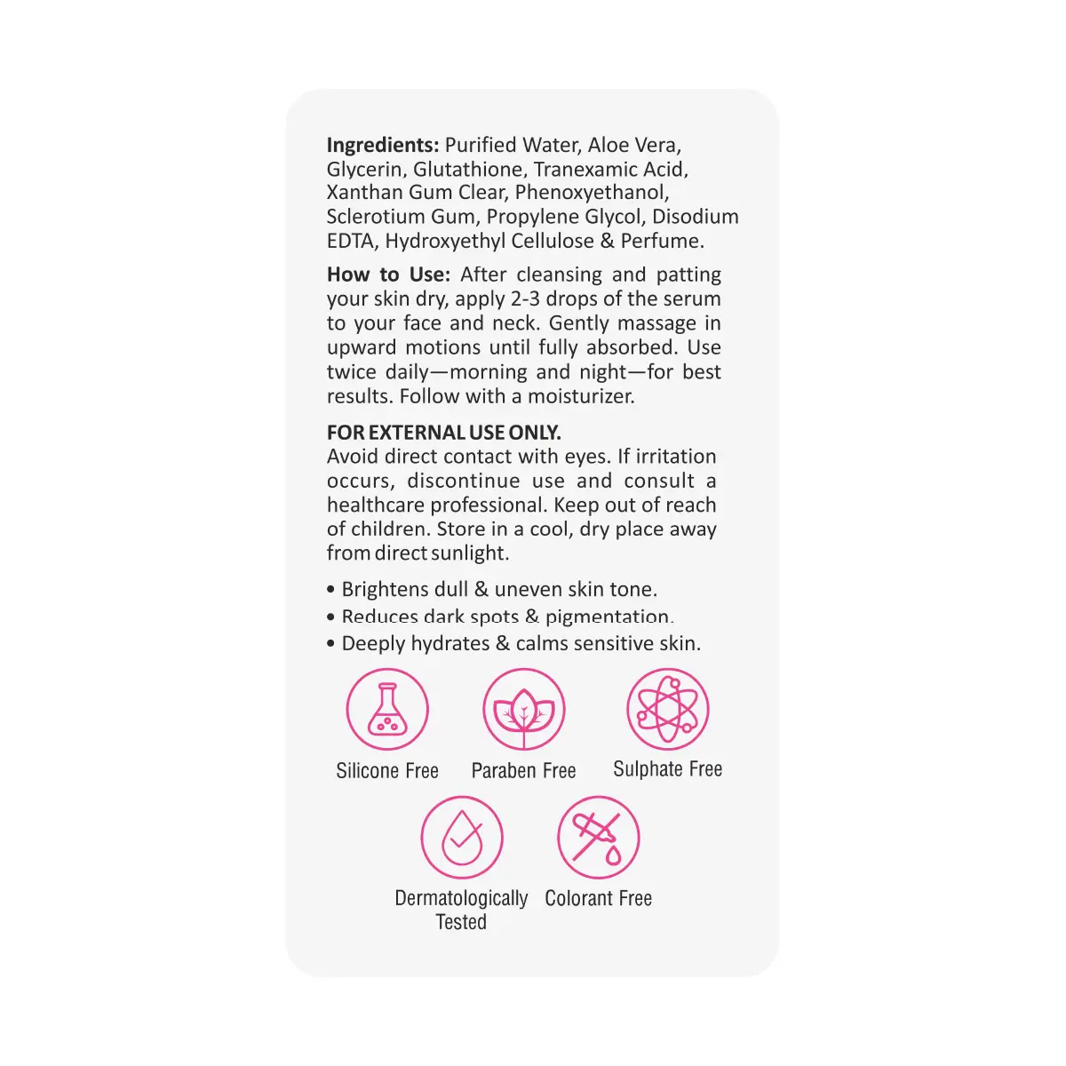 1RX Glutathione Face Serum 30ml