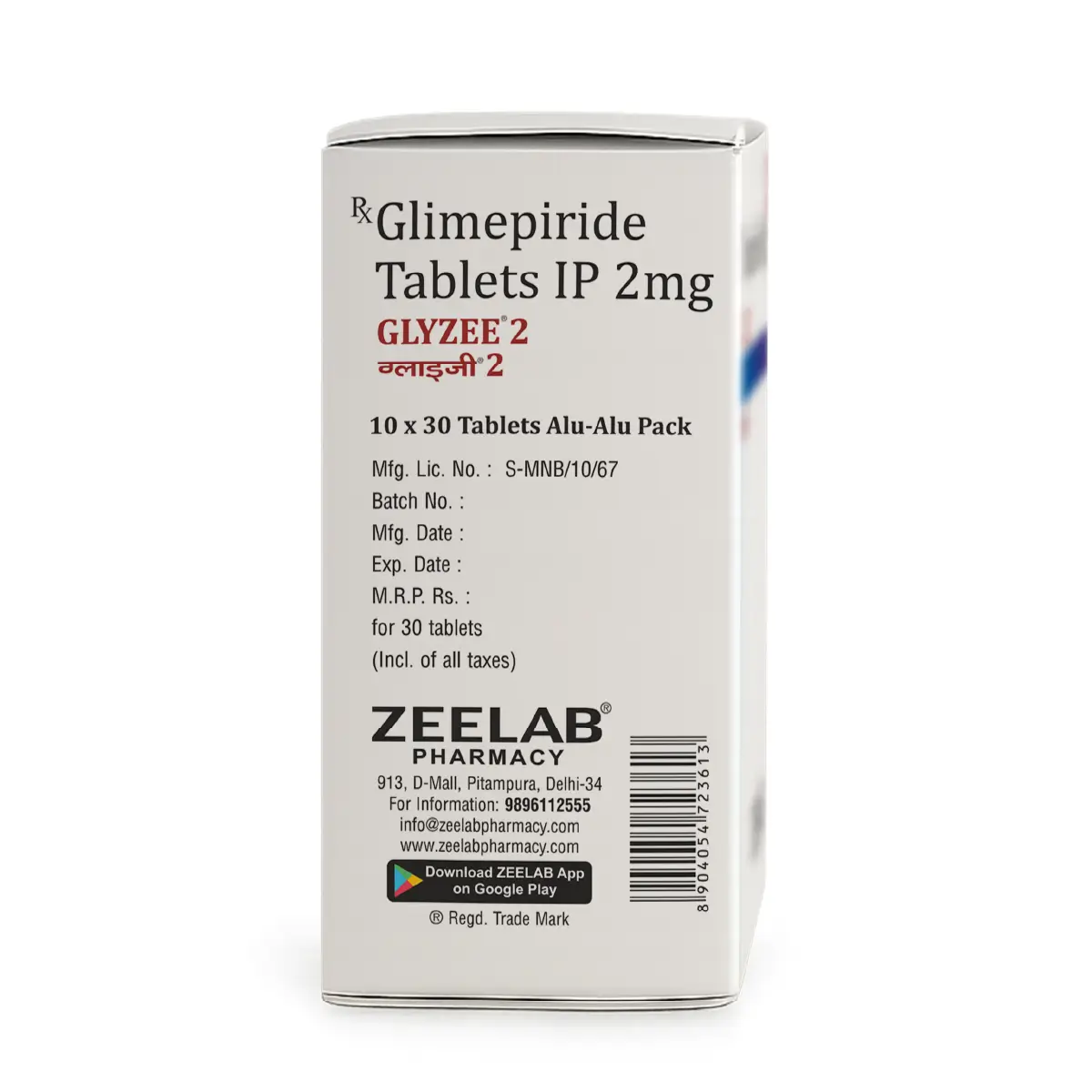 Glyzee 2 Tablet