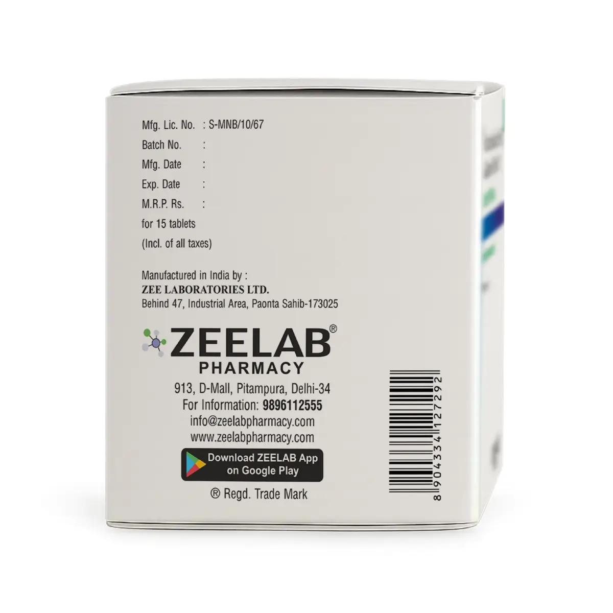 Glyzee M1 SR Forte Tablet