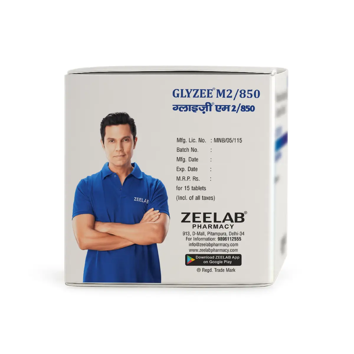 Glyzee M2 850 Tablet