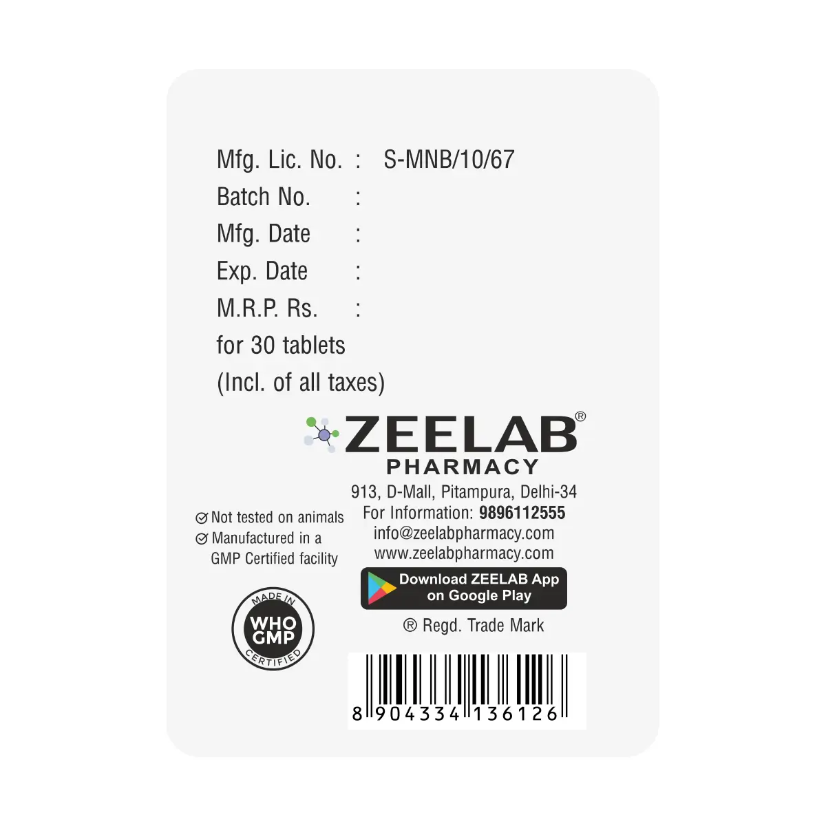 Hydrozide 12.5 Tablet