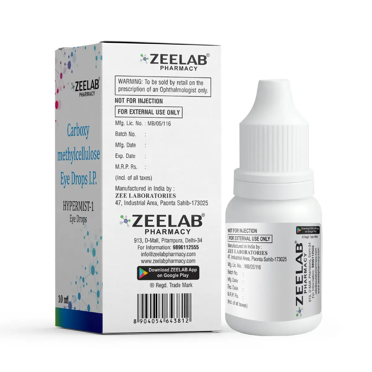 Hypermist 1 Eye Drops