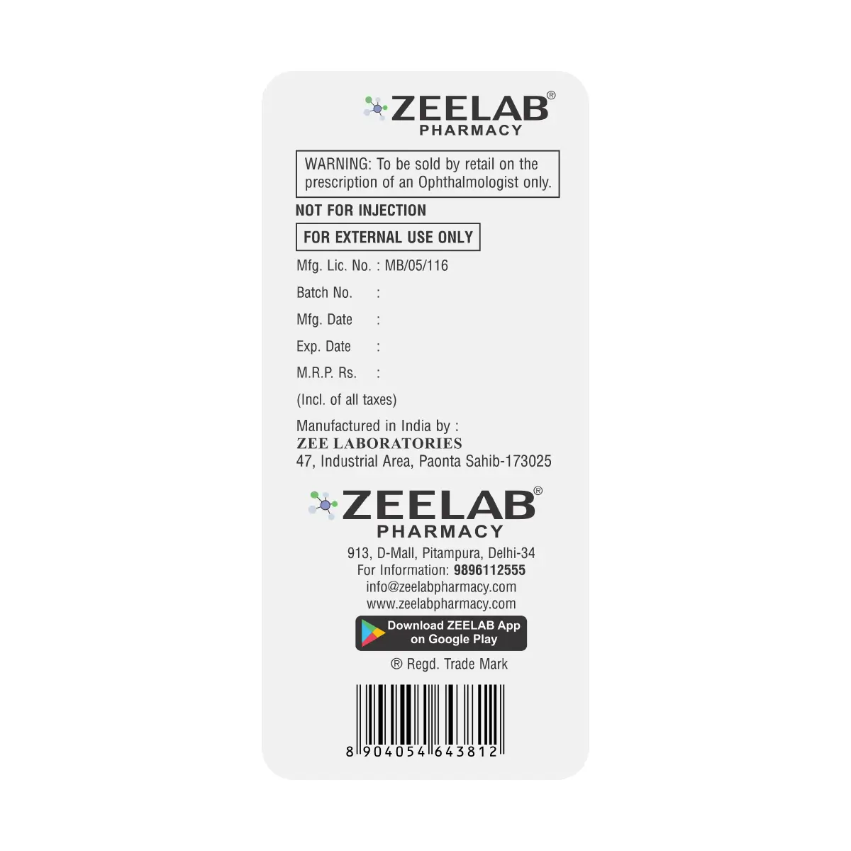 Hypermist 1 Eye Drops