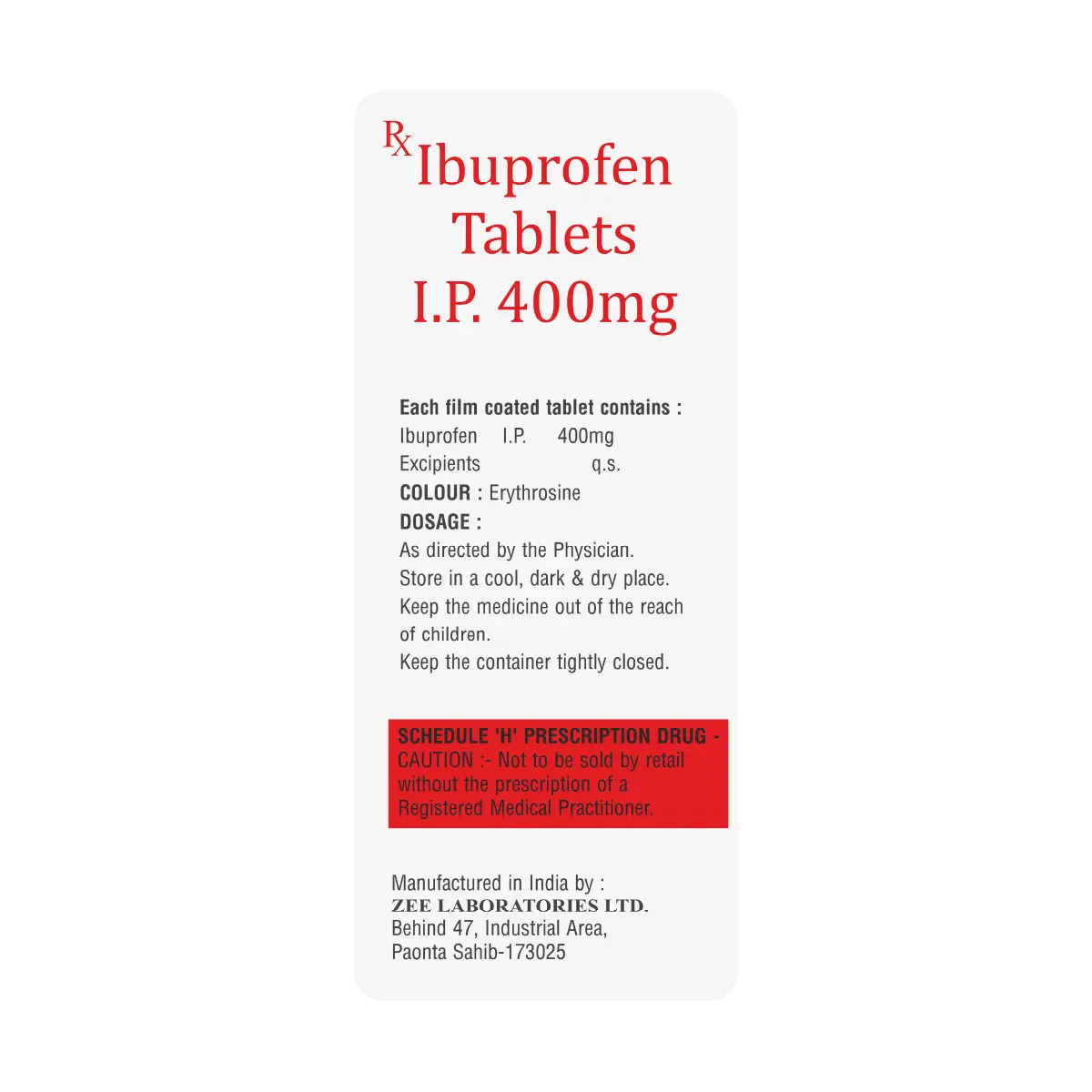 Ibuprol 400 Tablet