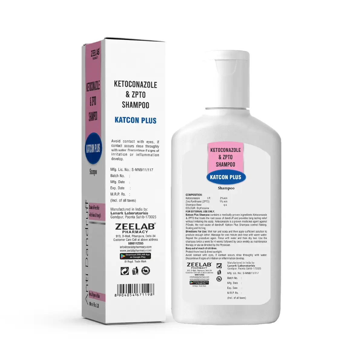 Katcon Plus Shampoo 100ml