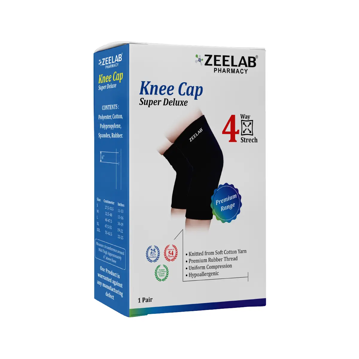 Knee Cap Super Deluxe Medium Size