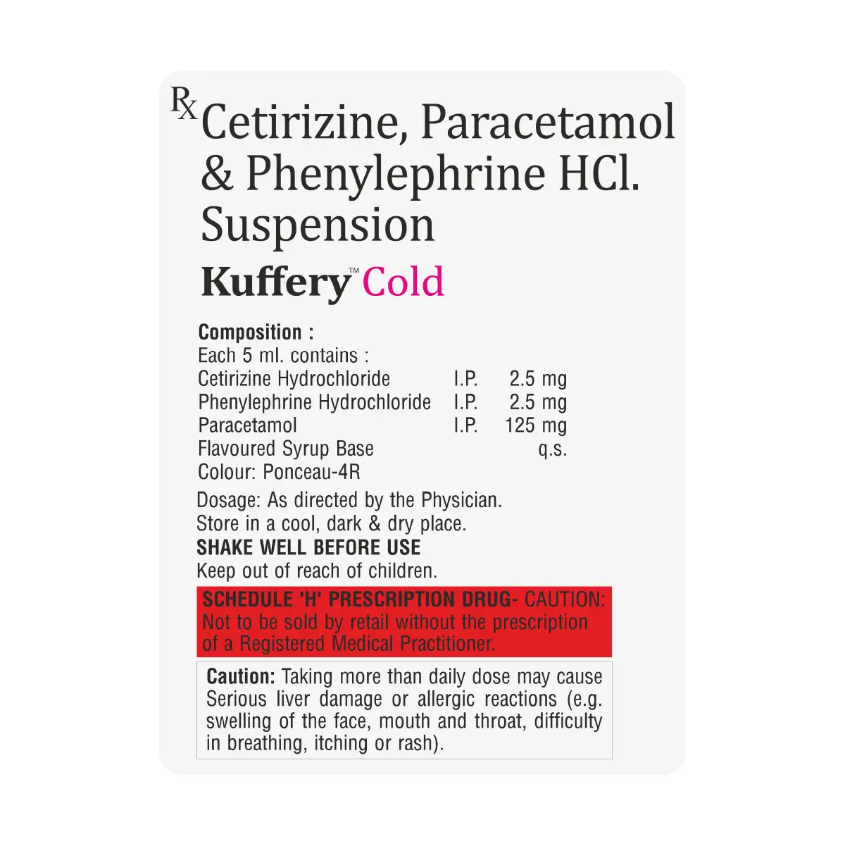 Kuffery Cold Syrup