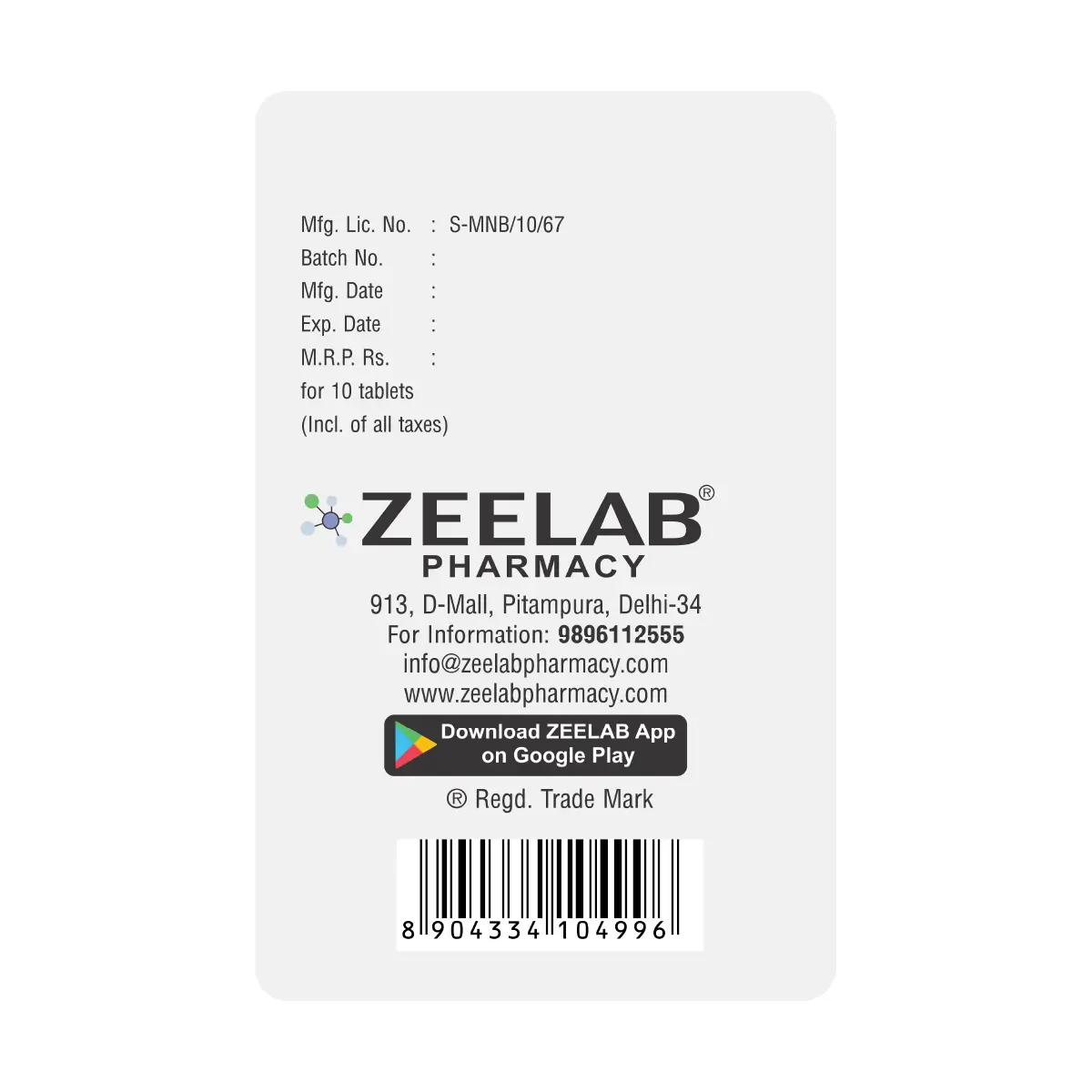 Kuffery Cold Tablet | Relief for Common Cold, Fever & Nasal Congestion