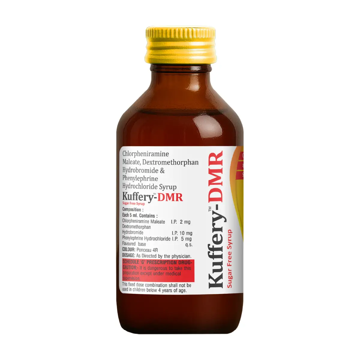 Kuffery DMR Cough Syrup 100 ml | Soothes Cough, Clears Phlegm & Supports Chest Comfort