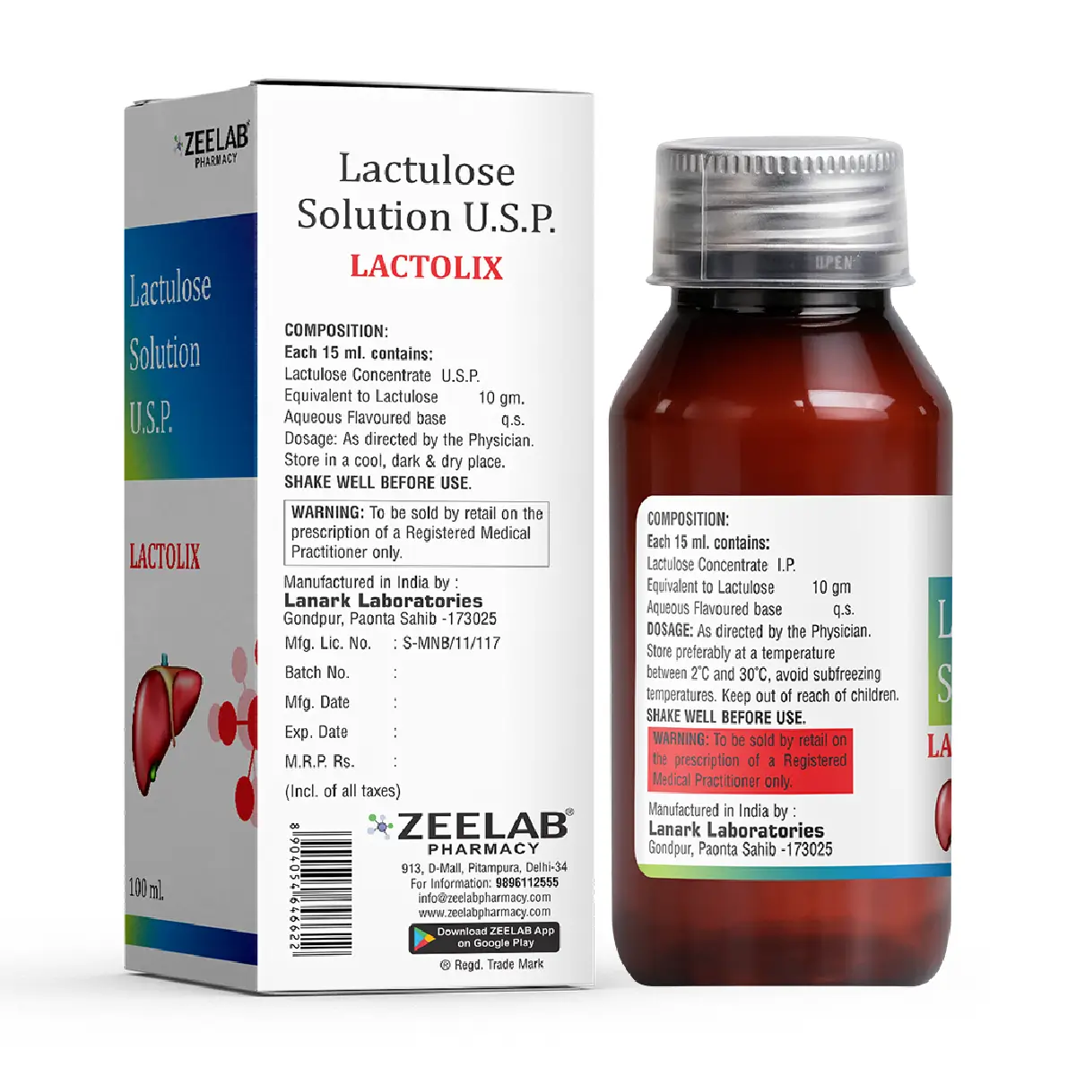 Lactolix Solution 100ml