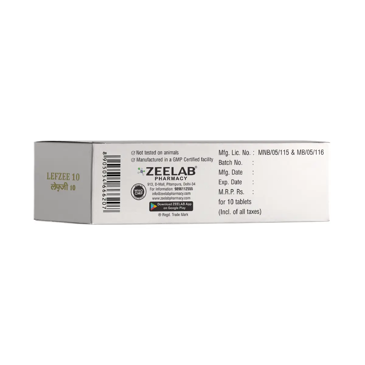 Lefzee 10 Tablet